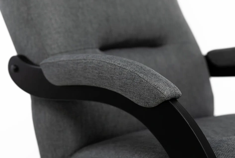 Кресло-маятник "Дэми" (венге/малмо 95) - Импэкс - фото в интернет-магазине Арктика