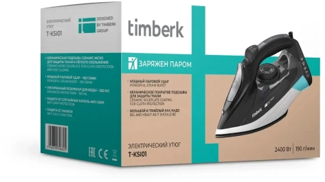 Утюг Timberk T-KSI01 - фото в интернет-магазине Арктика