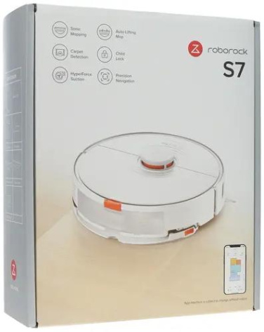 Робот-пылесос Roborock S7 White - фото в интернет-магазине Арктика