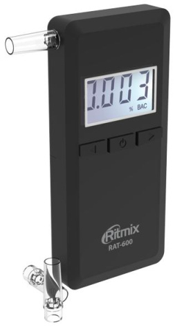 Алкотестер Ritmix RAT-600 - фото в интернет-магазине Арктика