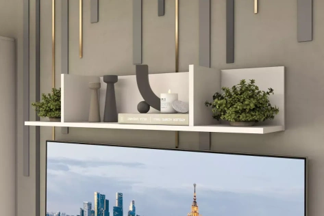 Гостиная "Свейн" (Кашемир серый) - Столлайн - фото в интернет-магазине Арктика