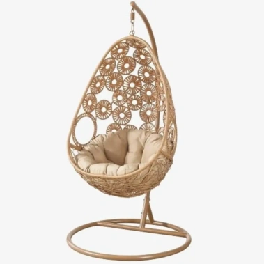 Подвесное кресло AFM-209A Beige - Афина-мебель - фото в интернет-магазине Арктика