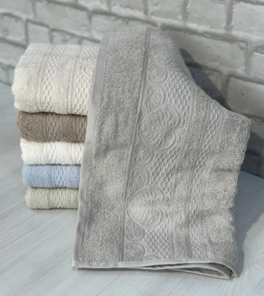 Полотенце LUZZ LAURYN 70*140 T1192/M - Эфор - фото в интернет-магазине Арктика