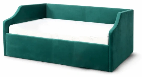 Кровать "Дрим" 90*200 с мех (мора зеленый) - Мебельград - фото в интернет-магазине Арктика