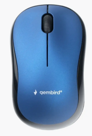 Мышь беспроводная Gembird MUSW-265 USB (синяя) - фото в интернет-магазине Арктика