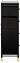 Комод "Хайди" 9 ящиков (черный) - Импэкс - фото в интернет-магазине Арктика