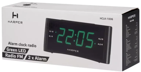 Радиочасы Harper HCLK-1006 - фото в интернет-магазине Арктика