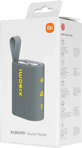 Портативная акустика Xiaomi Sound Pocket 5W Gray S28H-GL (QBH4378GL) - фото в интернет-магазине Арктика