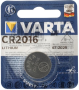 Батарейка Varta CR2016-1BL 1 шт