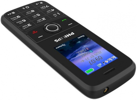 Мобильный телефон Philips Xenium E117 dark grey - фото в интернет-магазине Арктика