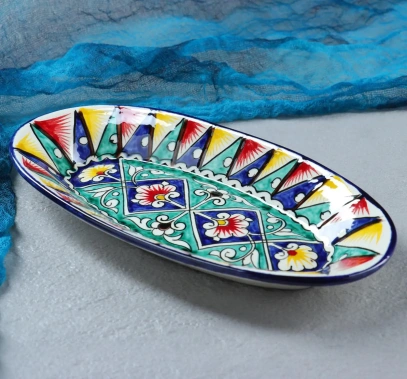Селедочница Риштанская Керамика 4967927 24 см - Сима-ленд - фото в интернет-магазине Арктика
