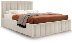 Кровать "Женева" 1600 (мора бежевый) - Мебельград - каталог товаров магазина Арктика