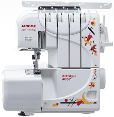 Оверлок Janome ART STYLE 4057 - каталог товаров магазина Арктика