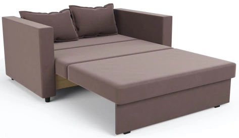 Диван-кровать Бали 1 (02) коричневый - Столлайн - фото в интернет-магазине Арктика