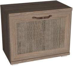 Прихожая "Рандеву" TP56 тумба для обуви (дуб оксид) - Евромебель - каталог товаров магазина Арктика