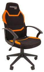 Кресло Chairman game9 (7104743) (черно/оранжевое) - каталог товаров магазина Арктика