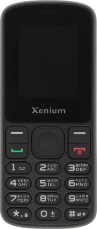 Мобильный телефон Xenium X160 Black - фото в интернет-магазине Арктика