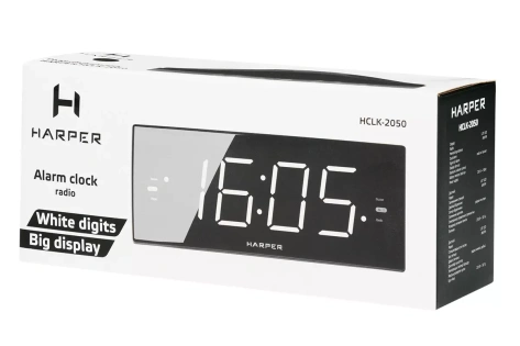 Радиочасы Harper HCLK-2050 - фото в интернет-магазине Арктика