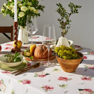 Скатерть Этель Bloom 149х110 см, 100% хл, репс 210 г/м2 10826588 - Сима-ленд - фото в интернет-магазине Арктика