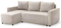 Диван угловой "Некст" (Альба бежевый/Мора горчица) - Мебельград