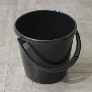 Ведро 20 л цвет черный 2175762 - Сима-ленд - фото в интернет-магазине Арктика