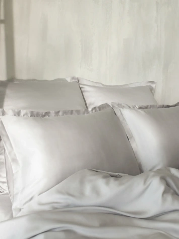 Простыня на резинке SL Home Tencel 200*200+30 см , цв. светло-серый 10285355 - Сима-ленд - фото в интернет-магазине Арктика