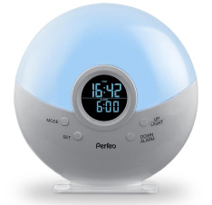 Радиочасы Perfeo Night silver (PF-S523G) PF_A4866* - каталог товаров магазина Арктика