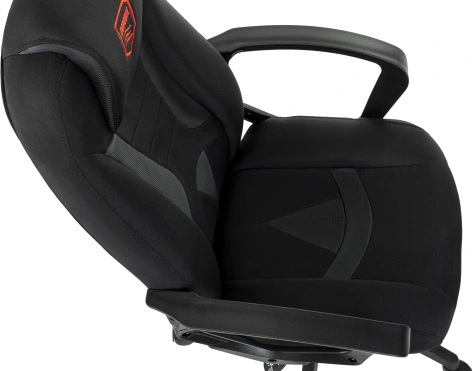 Кресло игровое ZOMBIE 200 B черно искуственная кожа - фото в интернет-магазине Арктика