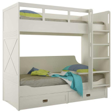 Спальня "Кантри" (КА-845.25) кровать 2-х ярусная (Валенсия) - Ангстрем - каталог товаров магазина Арктика