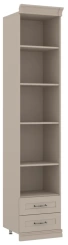 Библиотека "Кантри" (КА-214.27) шкаф для книг (Кашемир серый) - Ангстрем - каталог товаров магазина Арктика