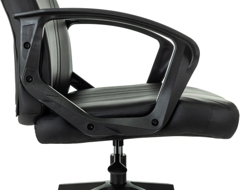 Кресло игровое ZOMBIE 50 B черно искуственная кожа - фото в интернет-магазине Арктика