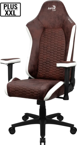 Кресло для геймеров Aerocool Crown Plus AeroSuede Burgundy Red (красное) - фото в интернет-магазине Арктика