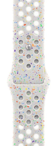 Смарт-часы Apple Watch S9 41mm Silver (серебро) Nike SB Pure Platinum (белый) 130-180 (MR9M3) - фото в интернет-магазине Арктика