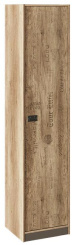 Детская "Пилигрим" ТД-276.07.21 шкаф для белья (дуб каньон светлый/фон серый) - Три Я - каталог товаров магазина Арктика