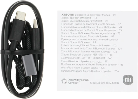 Портативная акустика Xiaomi Bluetooth Speaker Black (QBH4275GL) - фото в интернет-магазине Арктика