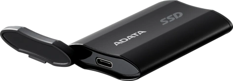 Жесткий диск в корпусе SSD 1,8" A-Data USB-C 500Gb (SD810-500G-CBK) SD810 (черный) - фото в интернет-магазине Арктика
