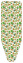 Чехол для гладильной доски из хлопка 140*55 Jungle leopard (Джунгли) - фото в интернет-магазине Арктика