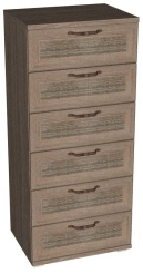 Спальня "Рандеву" K56 комод (дуб оксид) - Евромебель - каталог товаров магазина Арктика