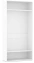 "ПРАГА" Джей шкаф 1000 мм S2010 белый - Евромебель - фото в интернет-магазине Арктика
