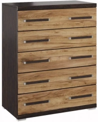 Спальня "Скарлет-2" комод 900 (крафт табачный) - Евромебель - каталог товаров магазина Арктика