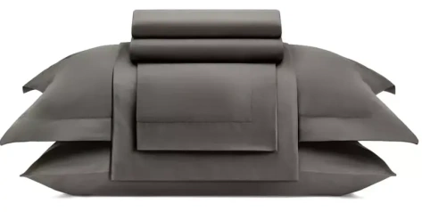 Постельное белье Arya Vip из Однотонного Сатина 1.5 Сп. 160x220 Серый - Ария - фото в интернет-магазине Арктика