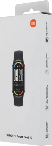 Фитнес-браслет Xiaomi Smart Band 10 Black (BHR07PYGL) - фото в интернет-магазине Арктика