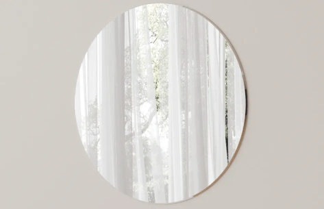 Зеркало навесное Z-06 Круг D500 (500*500) - Мебельград - фото в интернет-магазине Арктика