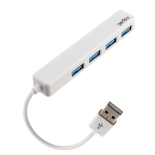 Концентратор USB 2.0 Perfeo (PF_D0785) (PF-H038) белый - каталог товаров магазина Арктика