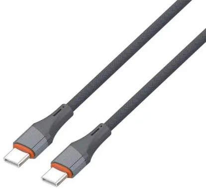 Кабель LDNIO LS631C Type-C-Type-C 1m 65w Gray (LD_B4574) - фото в интернет-магазине Арктика