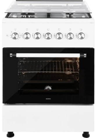 Плита газовая NORD GG 6064 W - фото в интернет-магазине Арктика