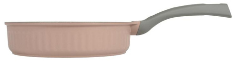 Сковорода со стекл. крышкой "Stella" сск221а (cappuccino) 22 см - Кукмара - фото в интернет-магазине Арктика