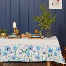 Скатерть "Этель" Незабудки 149х220см, 100% хл, саржа 190 г/м2 5376630 - Сима-ленд - каталог товаров магазина Арктика