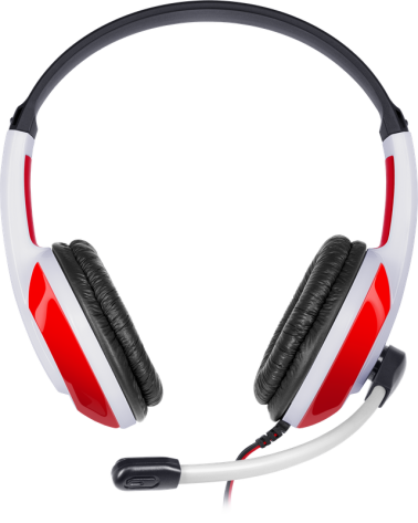 Игровая гарнитура Defender Warhead G-120 (красно-белая) - фото в интернет-магазине Арктика