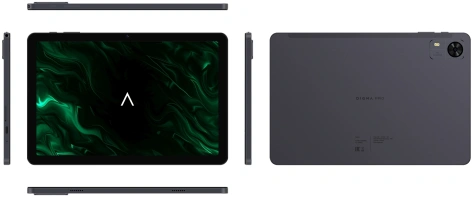 Планшетный ПК Digma Pro Zoom 10.1" 2044623 128Gb LTE (темно-серый)  - фото в интернет-магазине Арктика
